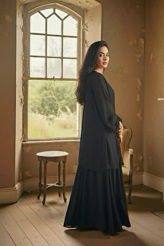 Black Dilruba Dress!