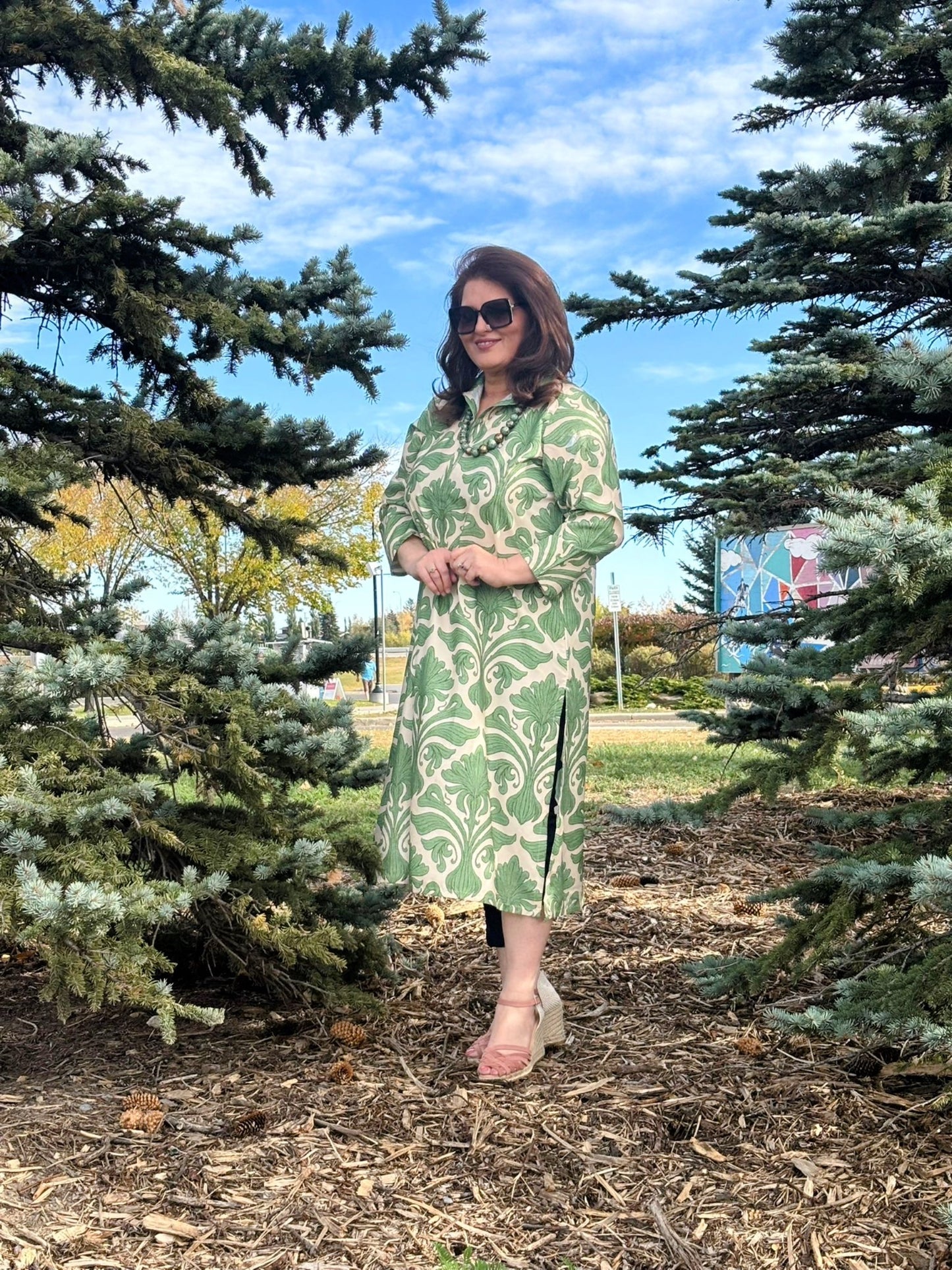 Emerald Sycamore Leaf