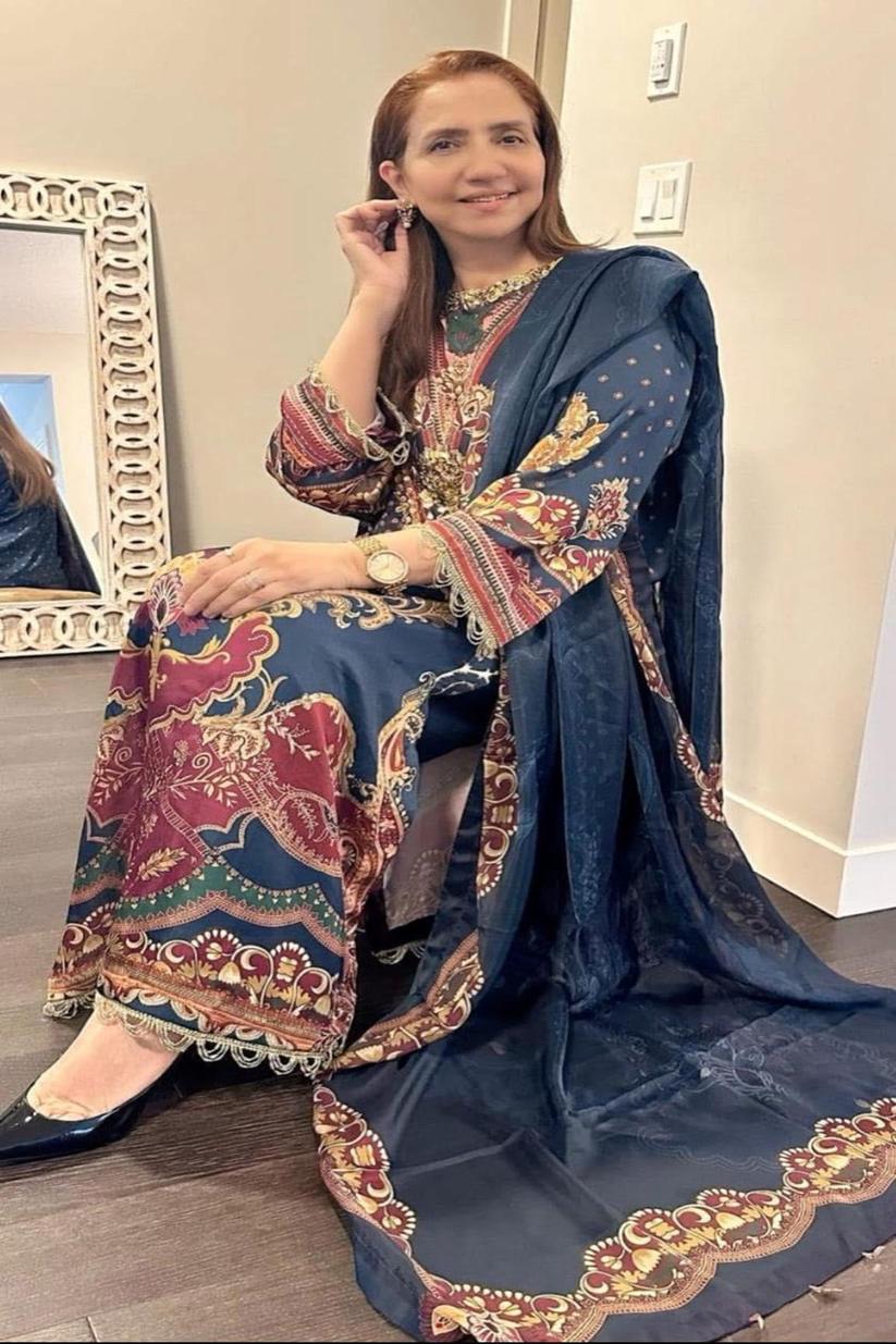 Nabila Khan Spotted in “Silk Dynasty” dresses