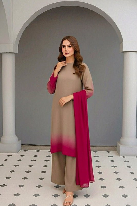 Grey Riverstone farshi shalwar suit