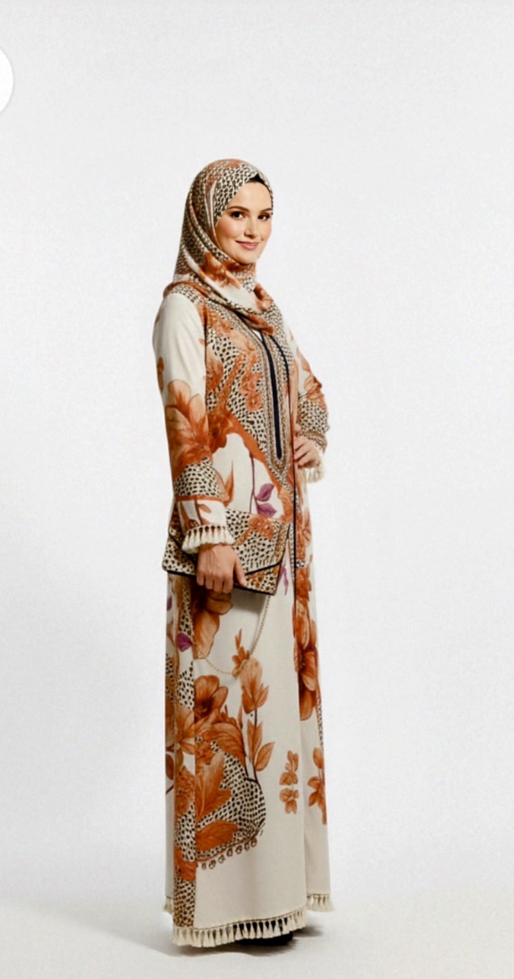 Caramel veil  Abbaya