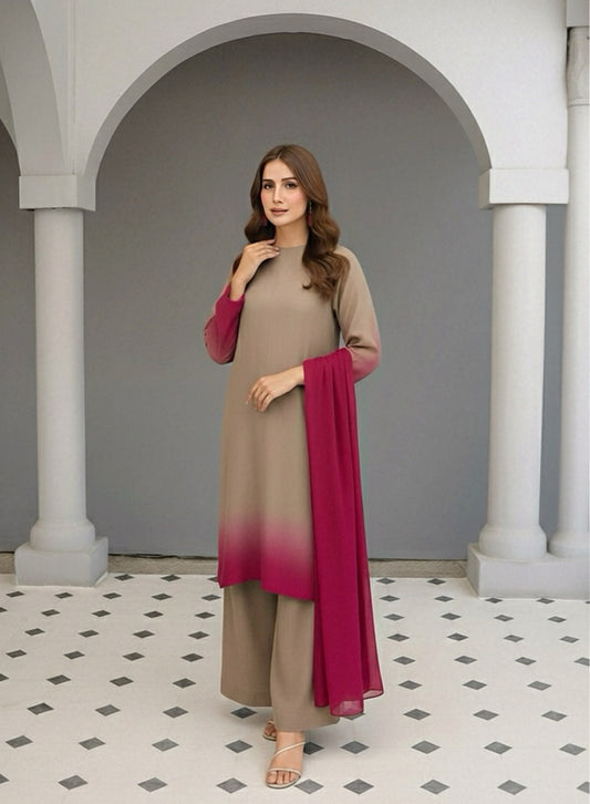 Grey Riverstone farshi shalwar suit
