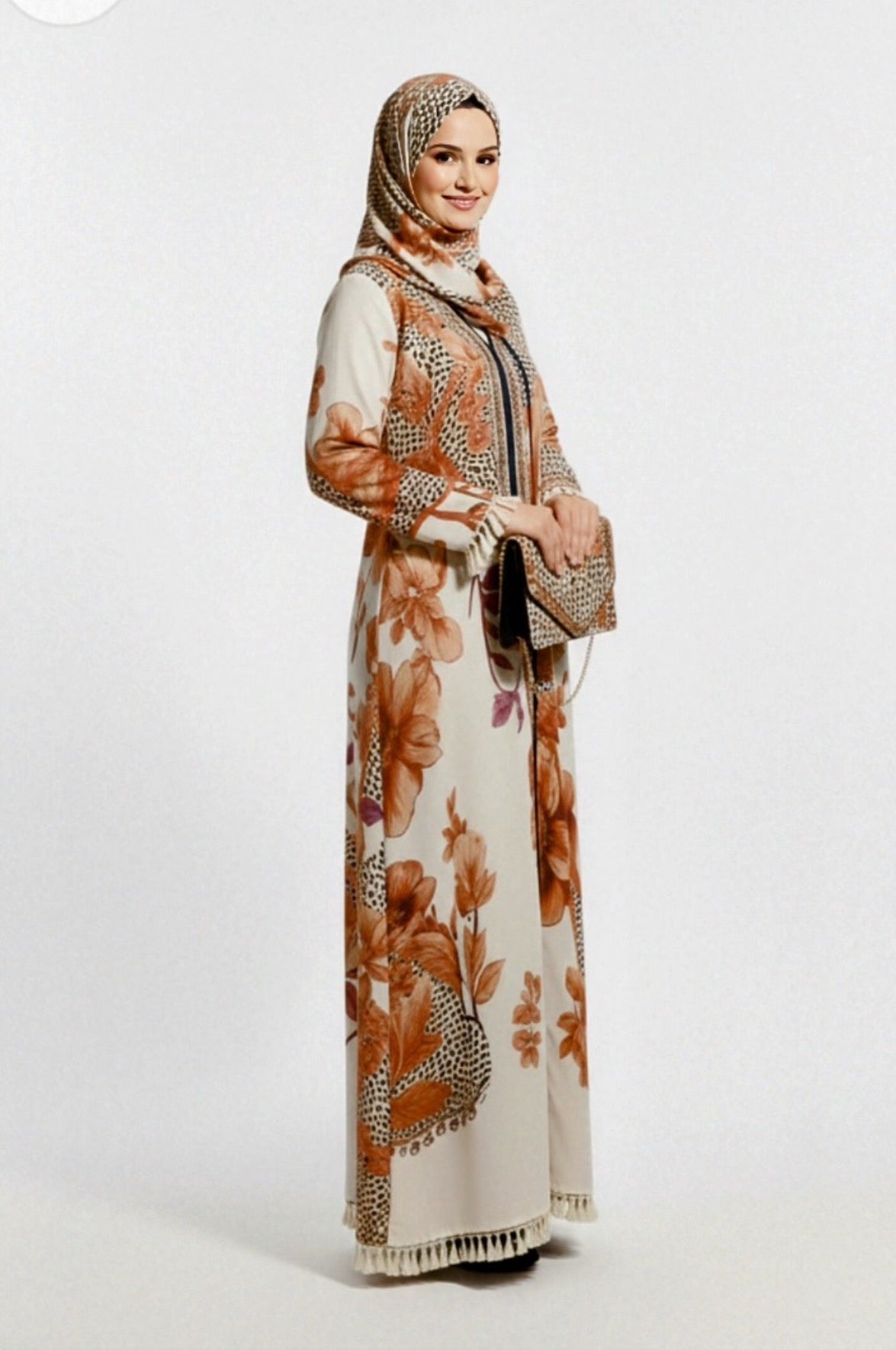 Caramel veil  Abbaya