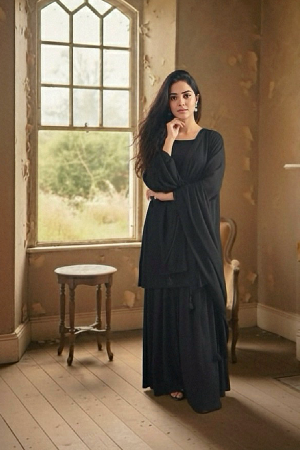 Black Dilruba Dress!