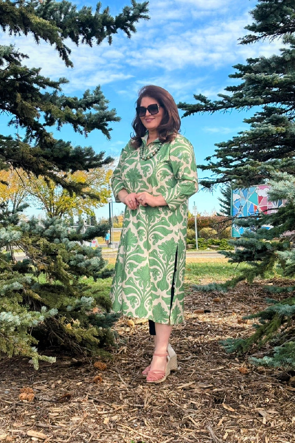 Emerald Sycamore Leaf