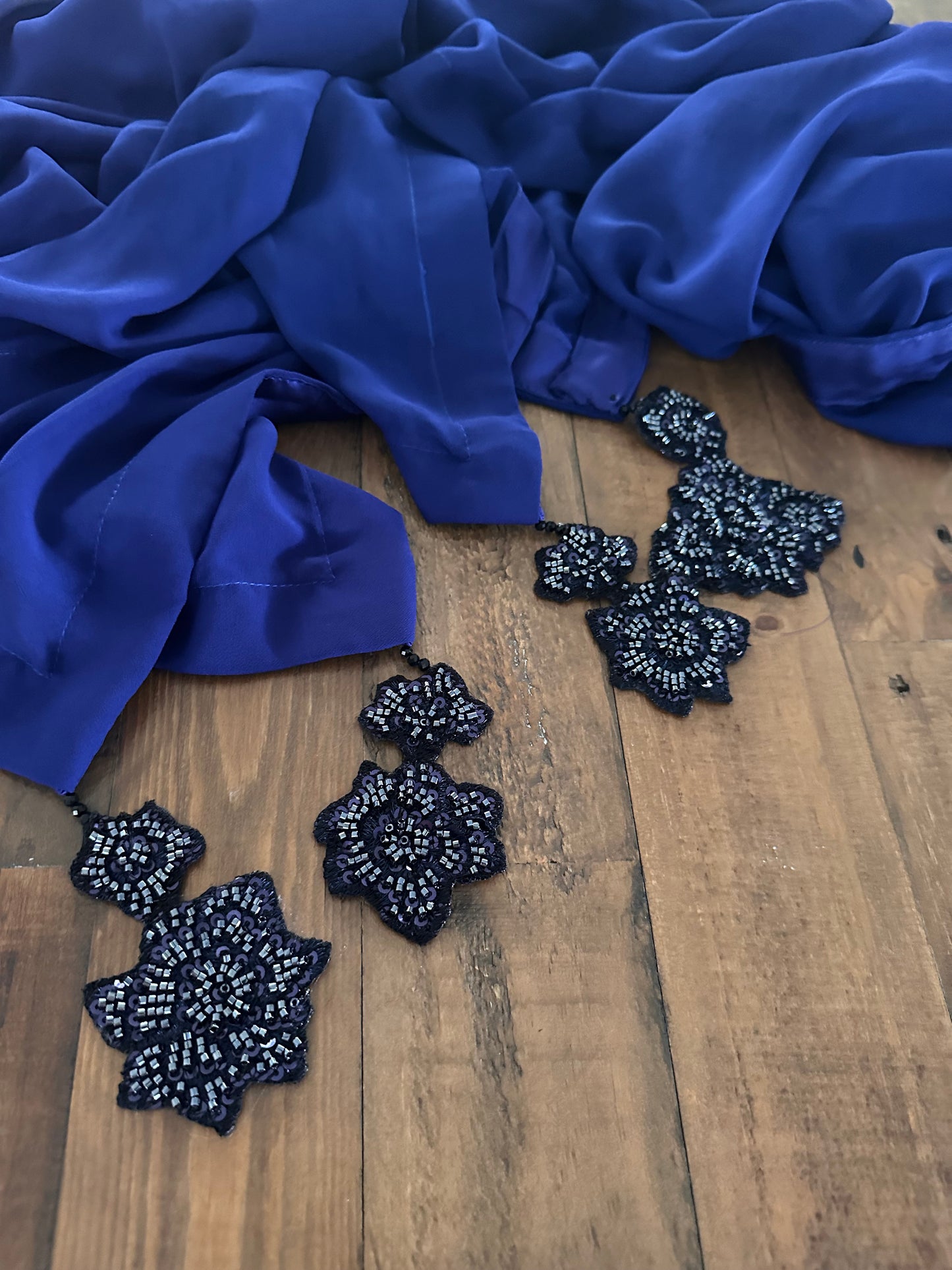 Blue Dilruba Dress