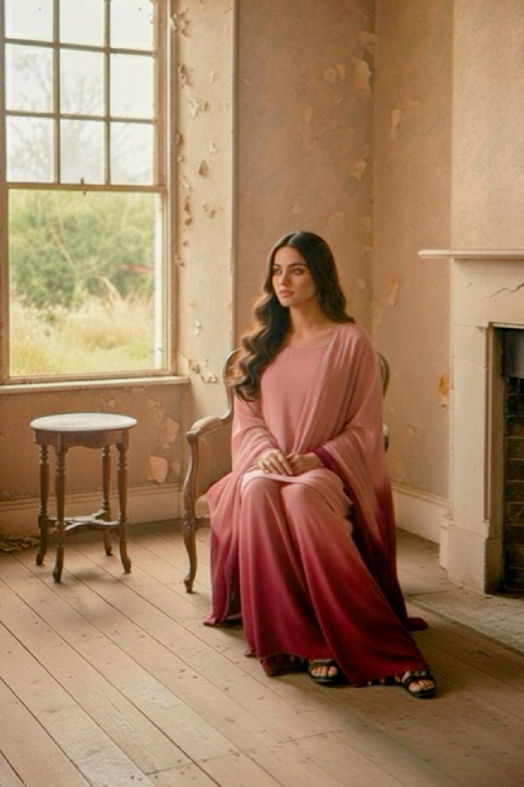 Pink Dilruba Dress
