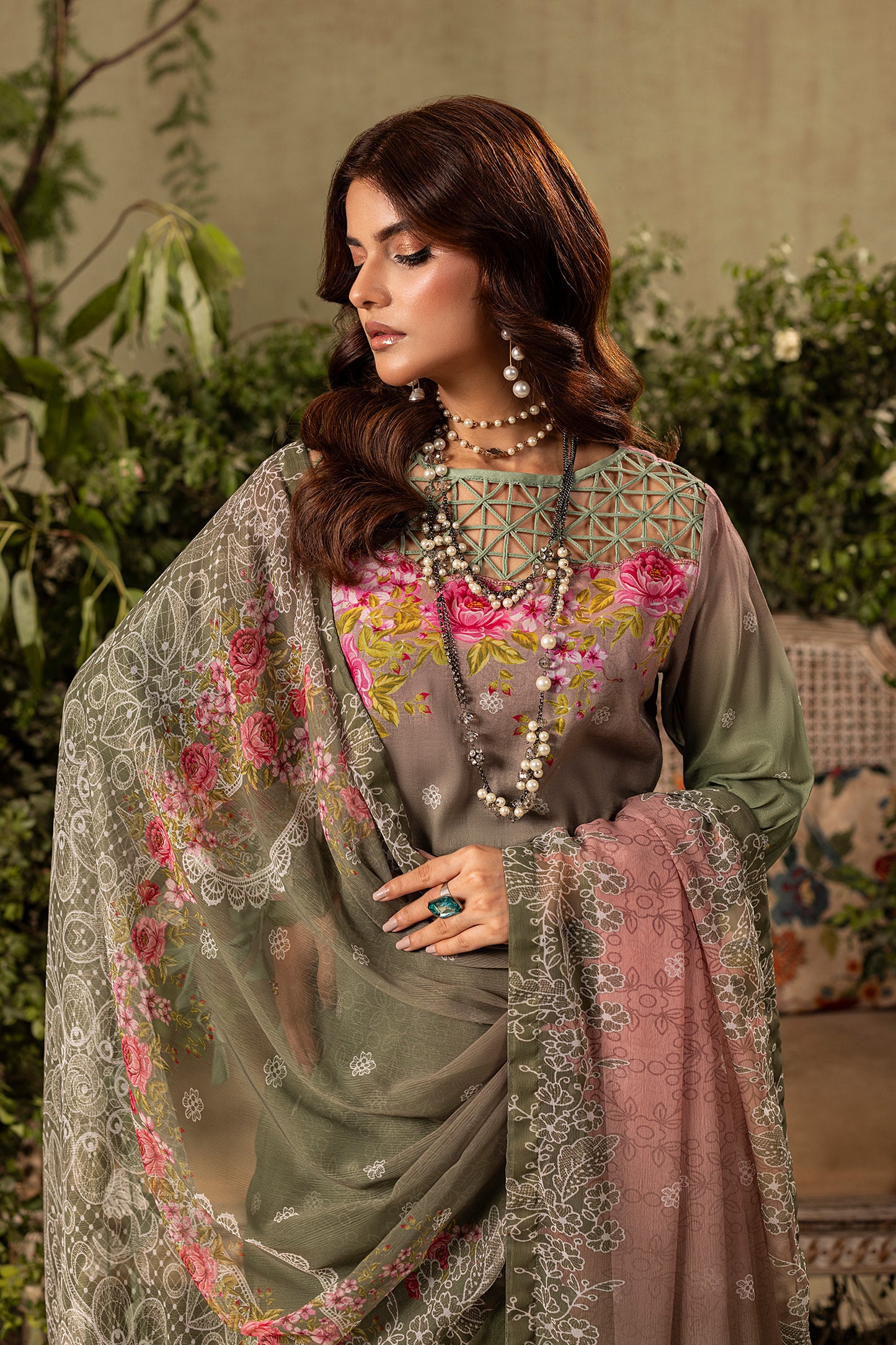 GUL-E-Rana - Unstitched