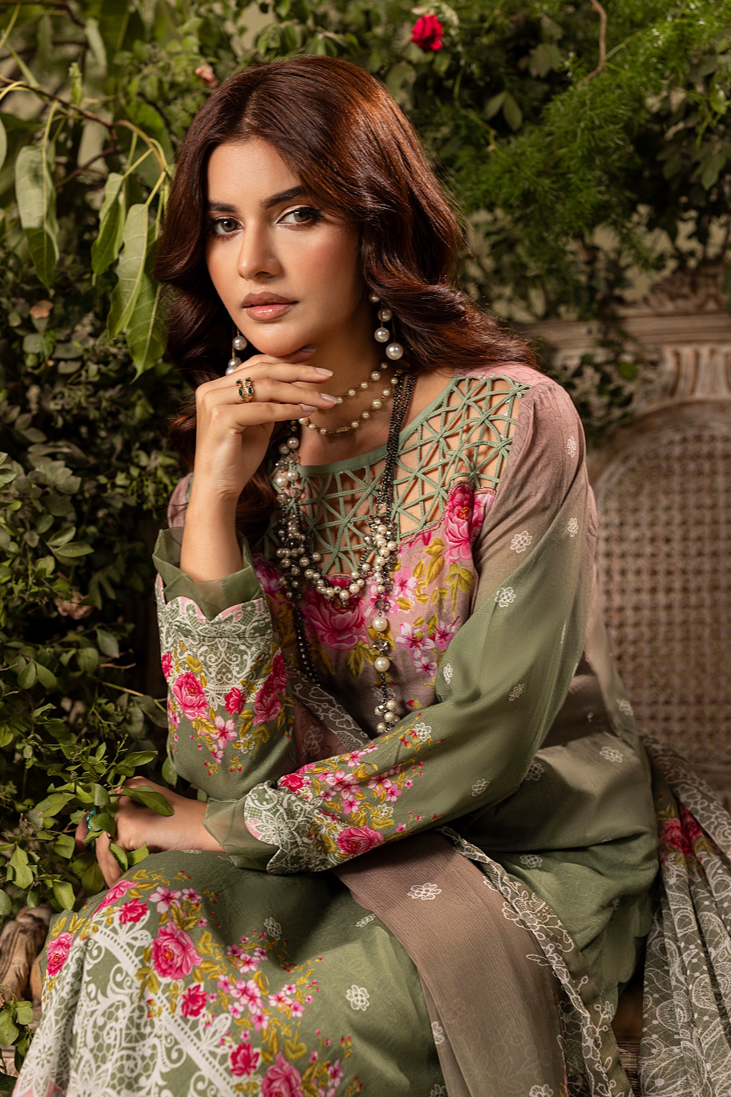 GUL-E-Rana - Unstitched