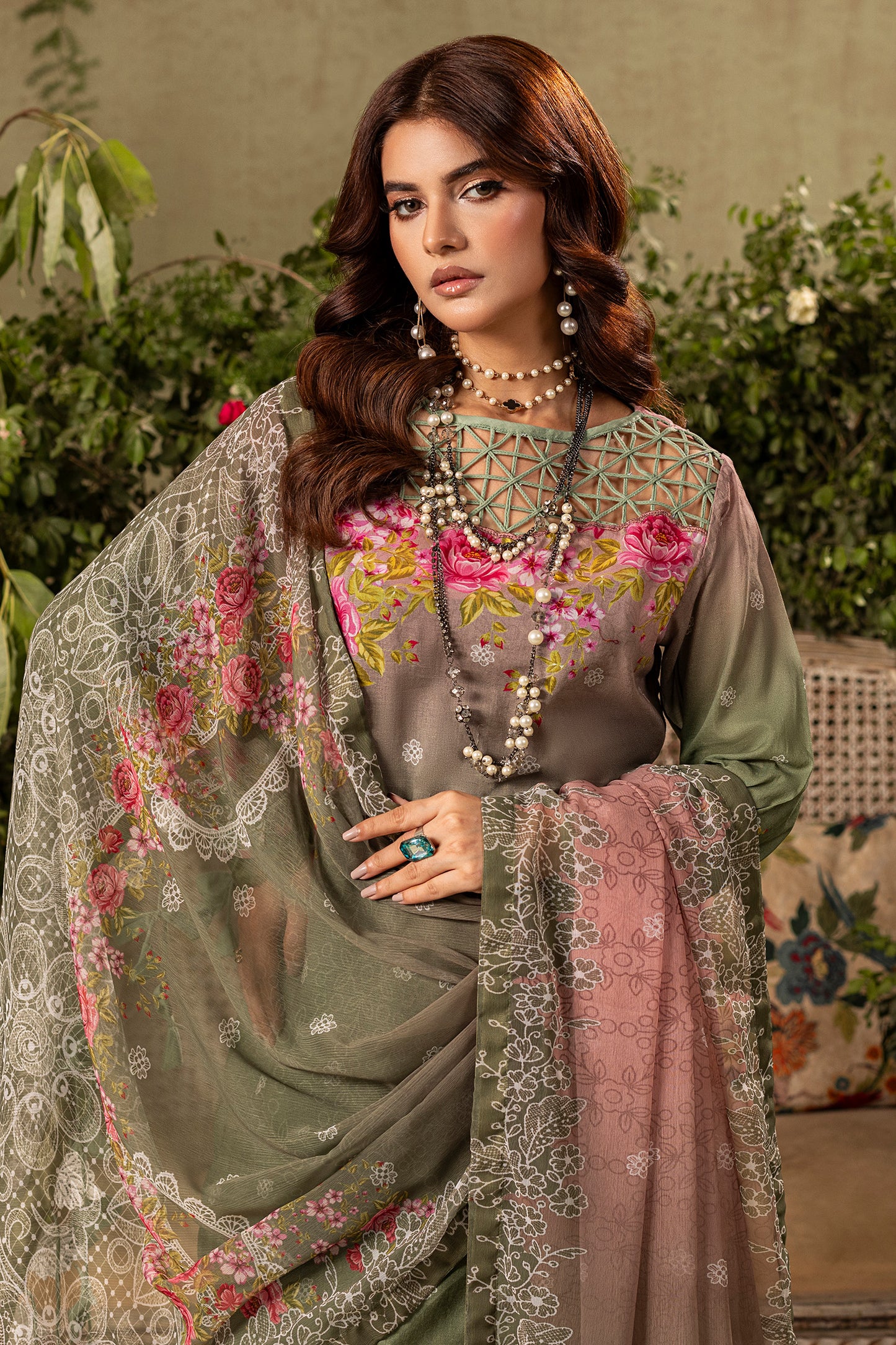 GUL-E-Rana - Unstitched