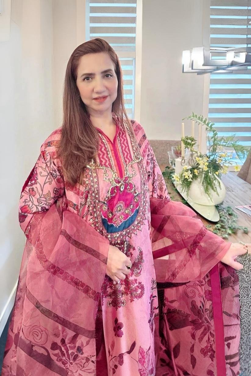 Nabila Khan Spotted in “Silk Dynasty” dresses