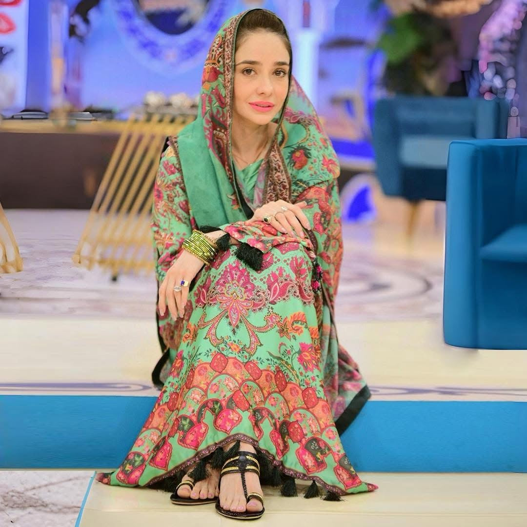 Juggun Kazim Spotted in “Silk Dynasty” dresses!