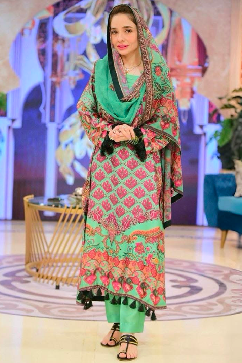 Juggun Kazim Spotted in “Silk Dynasty” dresses!